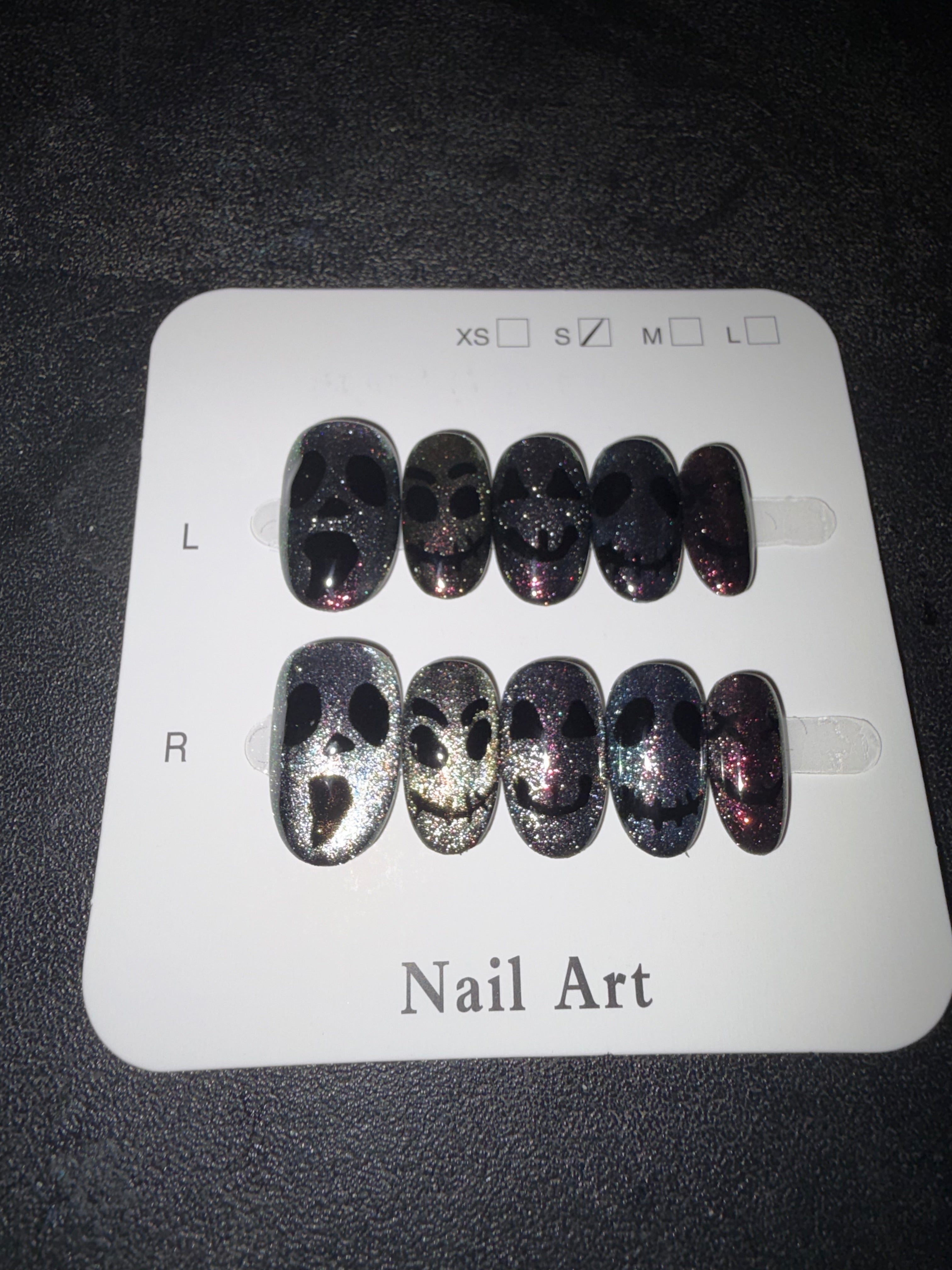 Halloween inspired press ons