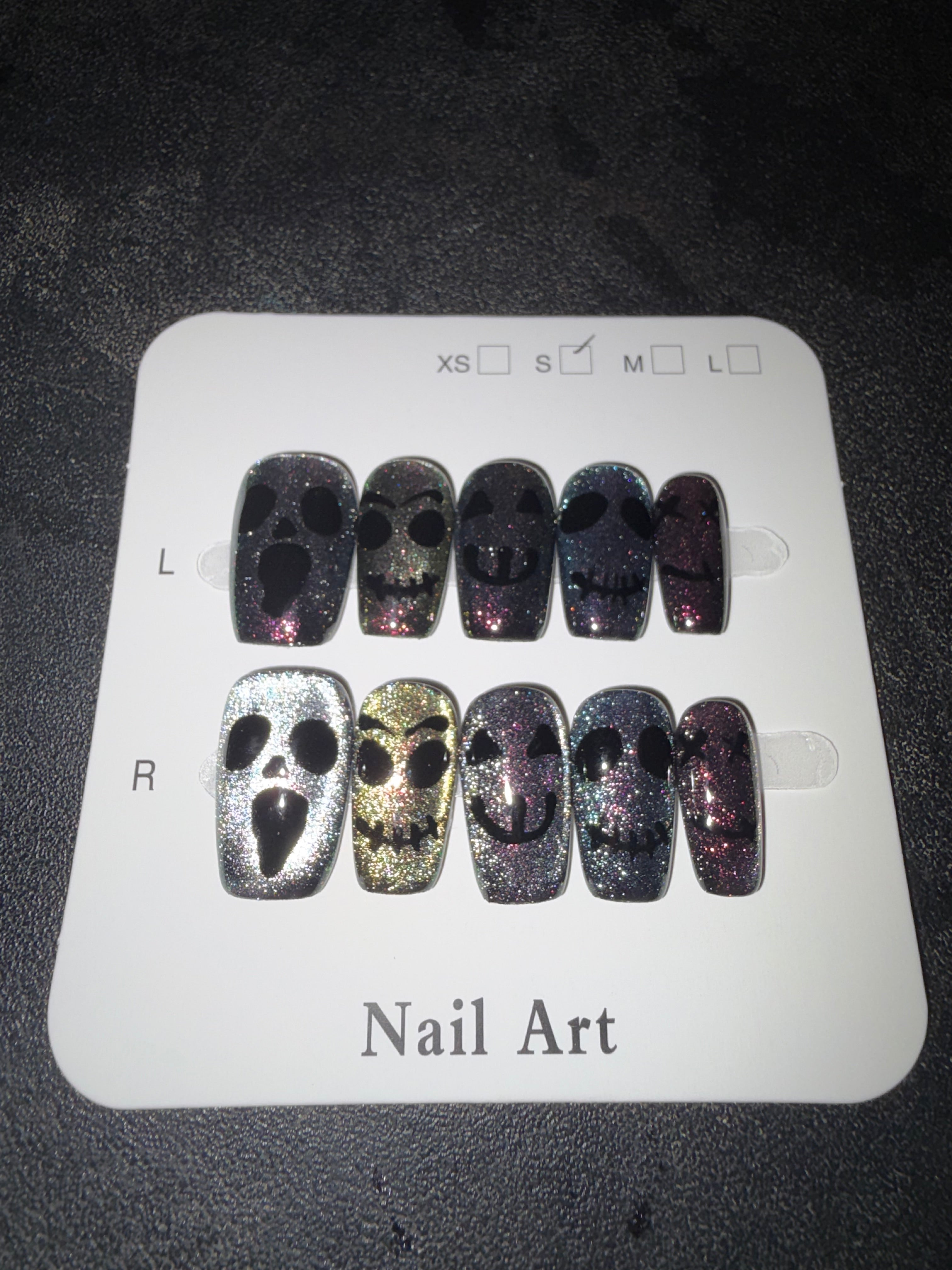 Halloween inspired press ons
