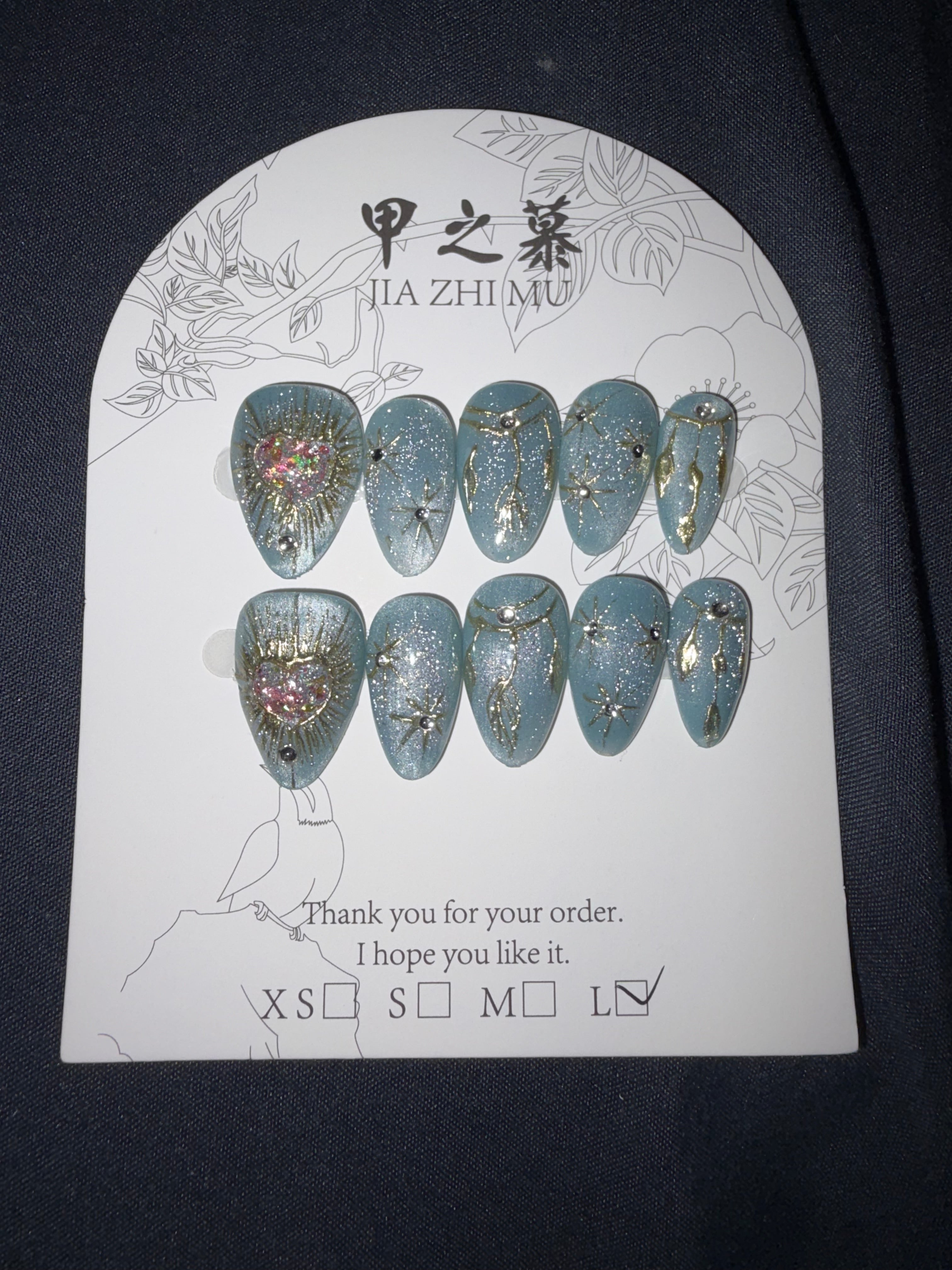 Blue Heart Jia Zhi Mu