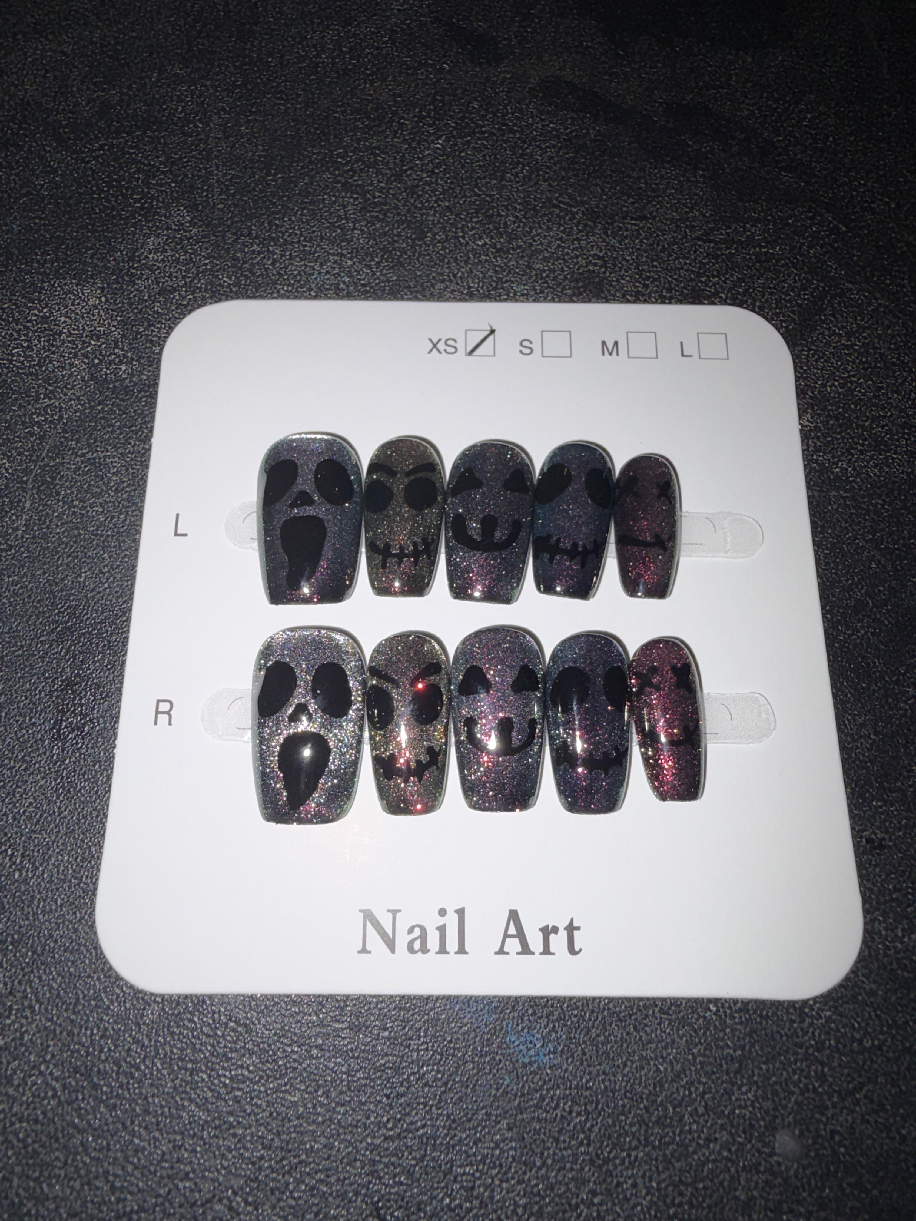Halloween inspired press ons