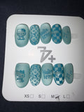 77 Hello Kitty press on nails