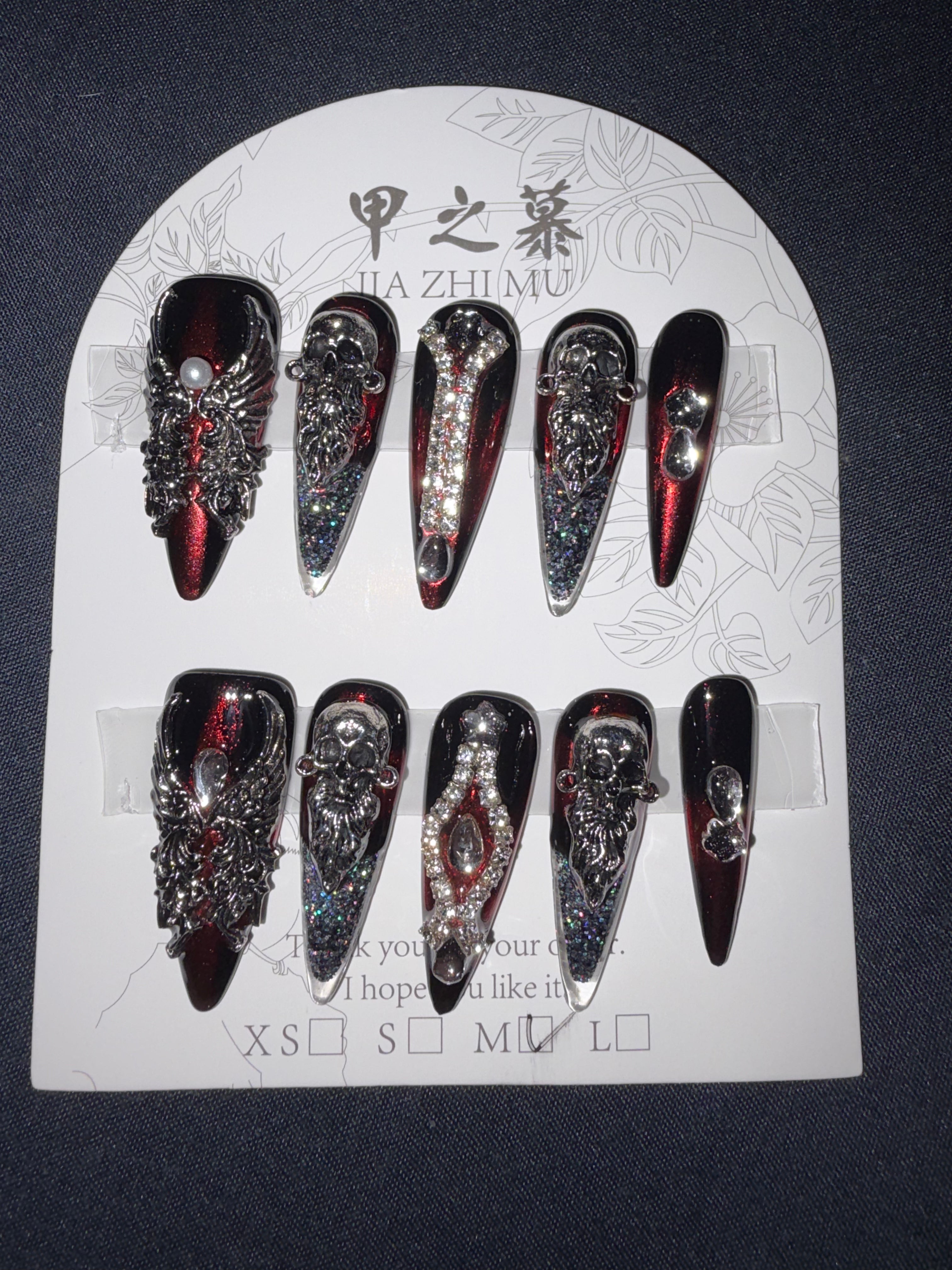 Jia Zhi Mu water nail