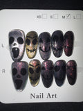 Halloween inspired press ons
